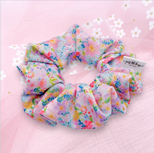 Load image into Gallery viewer, Summer Floral - Waterproof Scrunchie (Child) - 3 for $30
