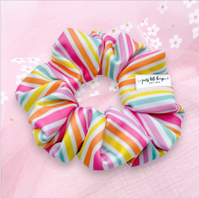 Load image into Gallery viewer, Beach Stripe - Waterproof Scrunchie (Child) - 3 for $30
