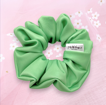 Load image into Gallery viewer, Waterproof - Solid Green - Scrunchie (Child) - 3 for $30
