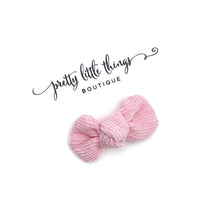Load image into Gallery viewer, Corduroy Lil&#39; Knot - Pink - 2.5”
