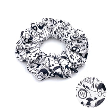 Load image into Gallery viewer, HP Black &amp; White - Chunky Scrunchie (Adult)
